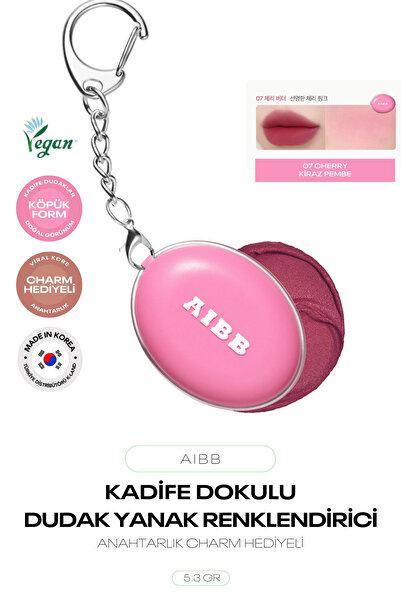 AIBB Kadife Dokulu Blur Etkili Dudak Ve Yanak Renklendirici Blur Tin Pot Char...