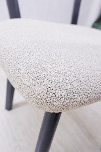 StarMall Husă pentru scaun A Quality Elma, husă pentru scaun în stil boem, cu model nisip, din material elastic, elasticizată, 2 piese