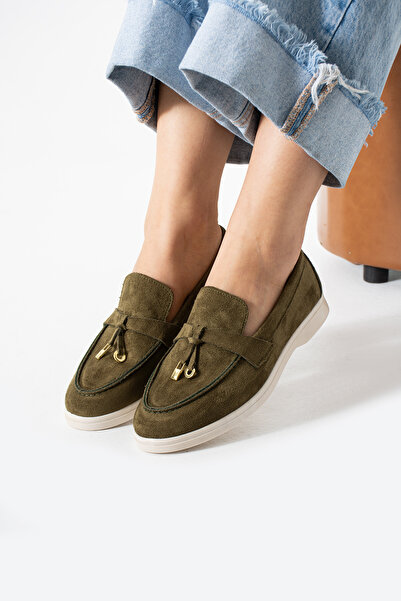 Bayramoğlu A.H.D Pantofi de damă cu fundă și detalii aurii, eleganți și confo...