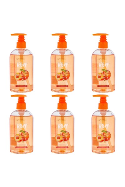 Sano SET 6 PIECES - KEFF Luxe Hand Soap - Peach & Black Pepper Essence 500ml