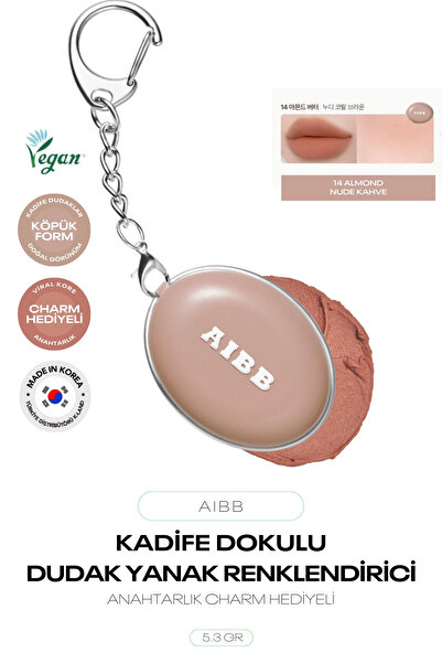 AIBB Kadife Dokulu Blur Etkili Dudak Ve Yanak Renklendirici Blur Tin Pot Char...