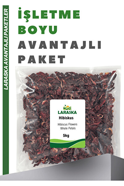 Laraska Hibiscus Tea - Pomegranate Flower - Okra Flower - Hibiscus Tea Whole 5kg