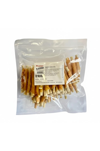 ON THE GO Dog treats, chicken-coated sticks, 50 pieces, healthy snacks for teeth