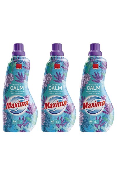 Sano SET 3 PIECES - Ultra Concentrate Fabric Softener Calm 1L