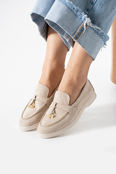 Bayramoğlu A.H.D Pantofi de damă cu fundă și detalii aurii, eleganți și confo...