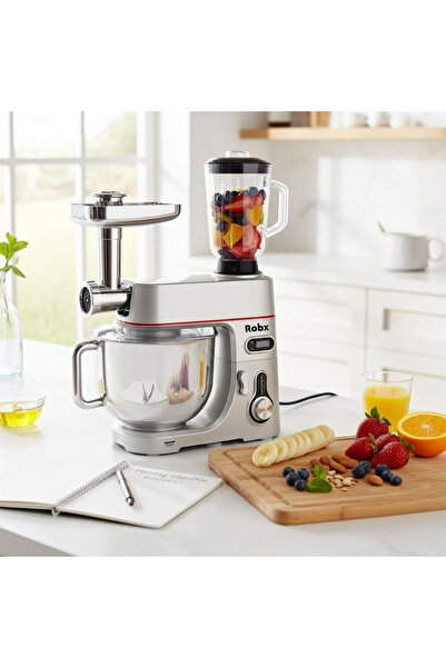 Allians 7L Köfte Hamur Yoğurma Makinesi ve Blender Seti, Güçlü ve Pratik Kull...