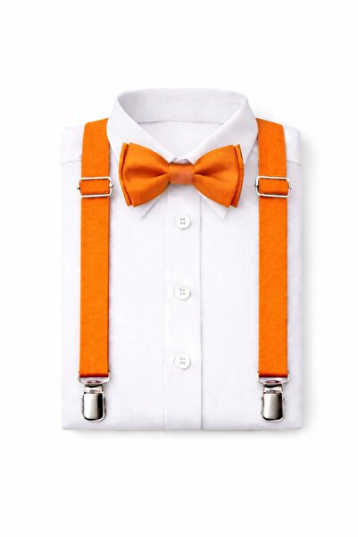 Nacar Erkek Çocuk 23 Nisan 29 Ekim Gösteri Askı Papyon Seti