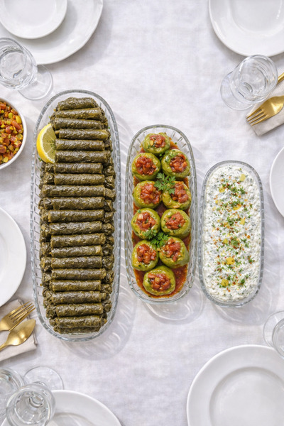 Funny Life Set of 3 Transparent Oval Kayık Glass Presentation Plates Bpa Free...