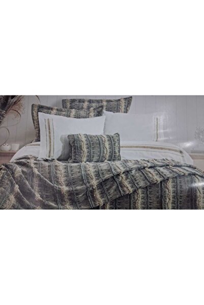 VELLON HOME طقم غطاء سرير شاكرا 4 قطع باللون البيج