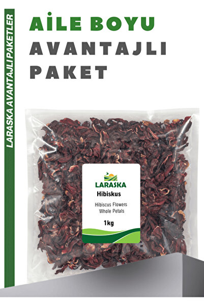 Laraska Hibiscus Tea - Pomegranate Flower - Okra Flower - Hibiscus Tea Whole 50g