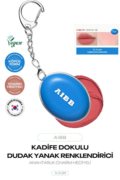 AIBB Kadife Dokulu Blur Etkili Dudak Ve Yanak Renklendirici Blur Tin Pot Char...