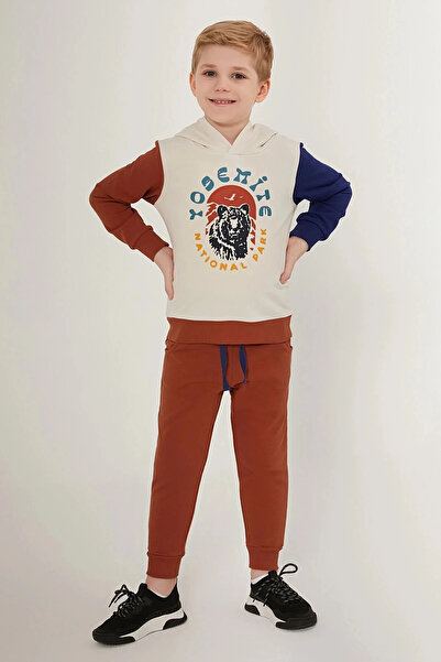 ROLY POLY Men's child tracksuit set - beige