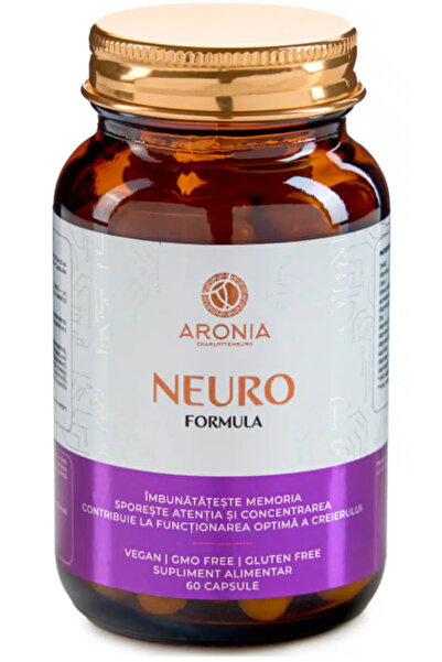 Aronia Charlottenburg Neuro Formula (Protejeaza creierul impotriva multor bol...