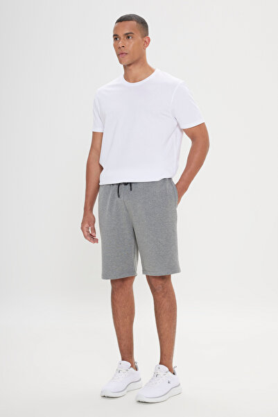 AC&Co / Altınyıldız Classics Men's Gray Melange Standard Fit Daily Comfortabl...