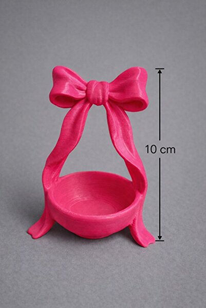 🎀 Fiyonk Tasarımlı Lokumluk & Sunumluk- Küçük Boy 10cm (Tekli)