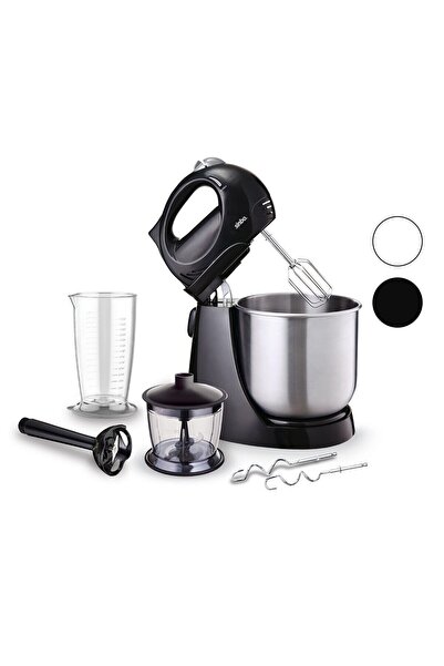 Allians 5 Kademe Mikser ve Blender Seti, Hamur Yoğurma, Ölçü Kaplarıyla Kombi...