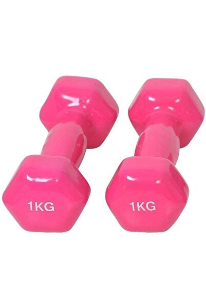 Generic 2 Pcs Dumbbells Deluxe Vinyl Coated Hand Weights All-Purpose Color Co...