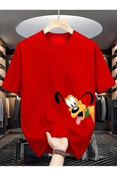 oneagılyazı Dog Printed Oversize Tee