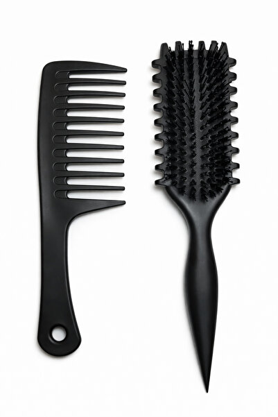 OEM Set Îngrijire Păr – Perie Ventilată pentru Descurcare + Pieptene cu Dinți...