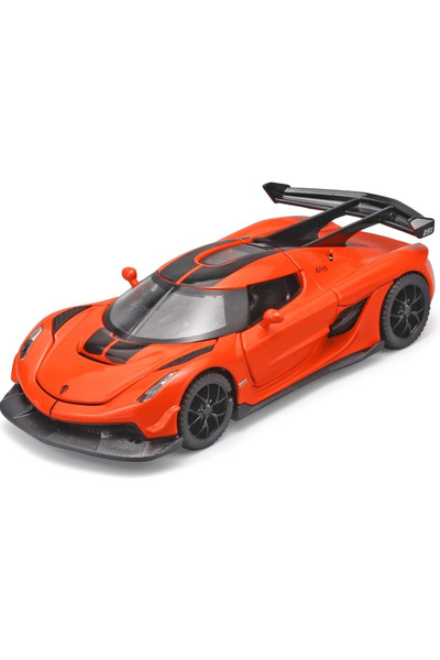 OEM Koenigsegg Jesko Diecast Car 1:32, Pullback, Lights and Sounds, Opening D...