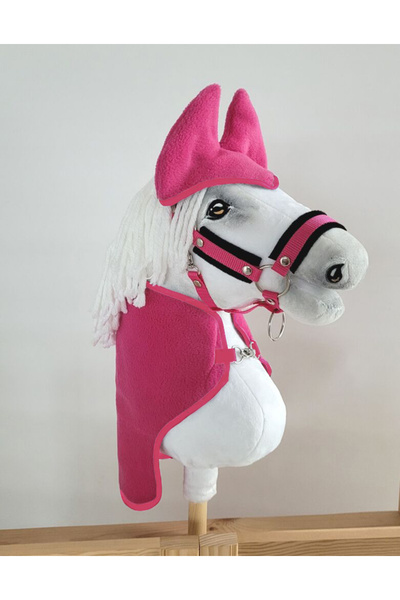 Other Hobby Horse A3 Set: Blanket + Fly Hats - Dark Pink
