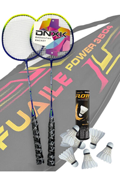 OEM Badminton Racket Set with Case and 6 Shuttlecocks – 70 cm