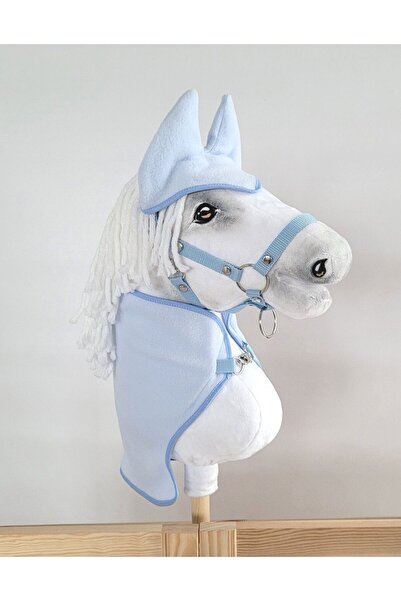 Other Hobby Horse A3 Set: Blanket + Fly Muffs - Light Blue