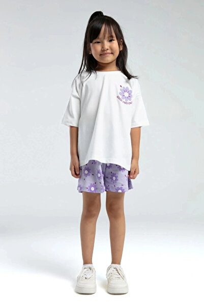 ROLY POLY Girl's Shorts Set - White