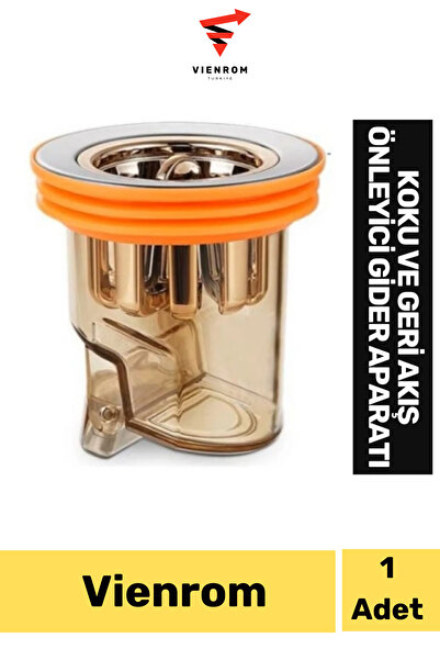 Vienrom #BanyoTesisatı Koku Geri Akış Önleyici Gider Standart DN40-DN50 Borul...