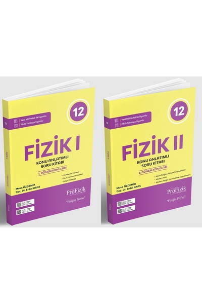 ProFizik Yayınları Profizik 2026 12. Sınıf Fizik Konu Anlatımlı Soru Bankası ...