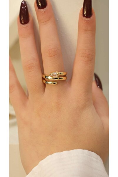 Jerie Yılan Model Sarmal Ayarlanabilir Yüzük