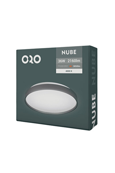 LED-POL Plafoniera LED 36W ORO NUBE, 3850 lm, lumina neutra 4000K, Ø385 mm, n...