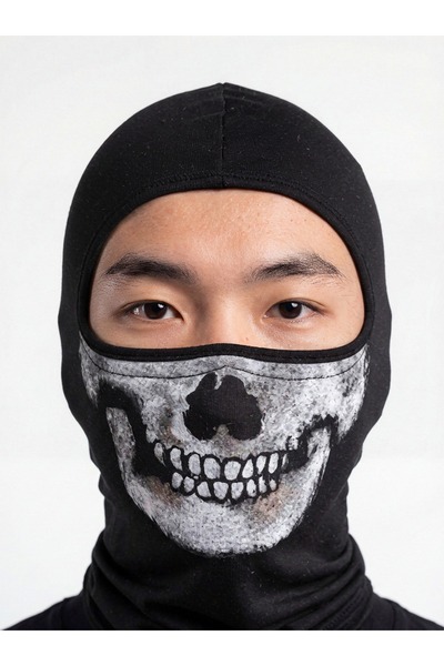 Onlyy wezzy Call Of Duty 2 Siyah Termal Balaklava Maske