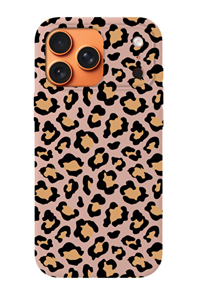 shoptocase حافظة هاتف متوافقة مع آيفون 17 برو بنمط الفهد من الداخل مصنوعة من ...