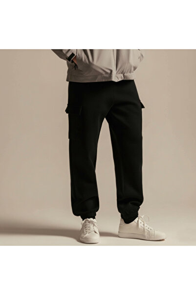 Giordano Men’s Interlock Jogger with Relaxed Tapered Fit