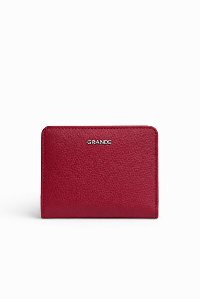 Grande Genuine Leather Women's Wallet Claret Red 2830