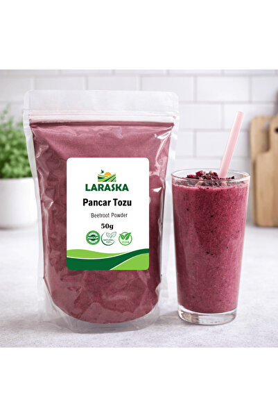 Laraska Kırmızı Pancar Tozu 50g Beetroot Powder Katkısız