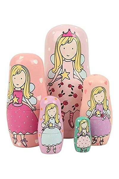 Generic 5-Piece Cute Nesting Doll Set