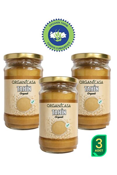 organicasa Organik Tahin 300 gr 3'lü Paket