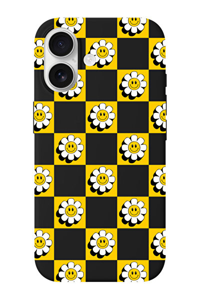 shoptocase حافظة هاتف آيفون 17 بنمط ديزي من الجلد السويدي