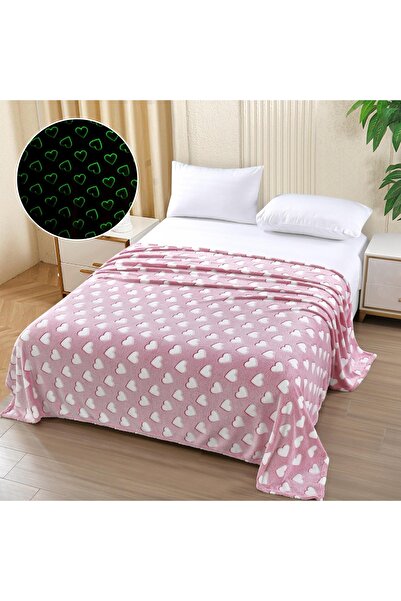 trendyhome Fluffy Glow-in-the-Dark Blanket – 200x220 cm