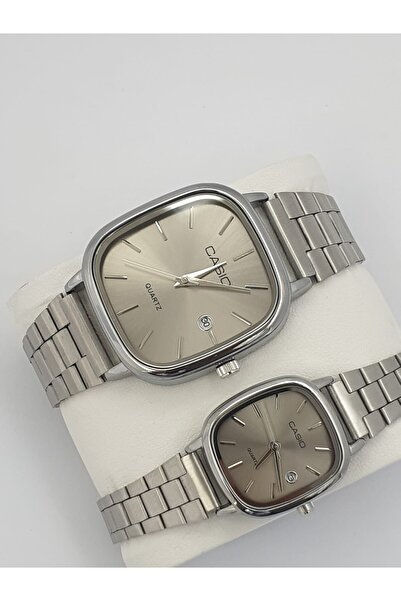 Zarif Couple watch set, silver-silver