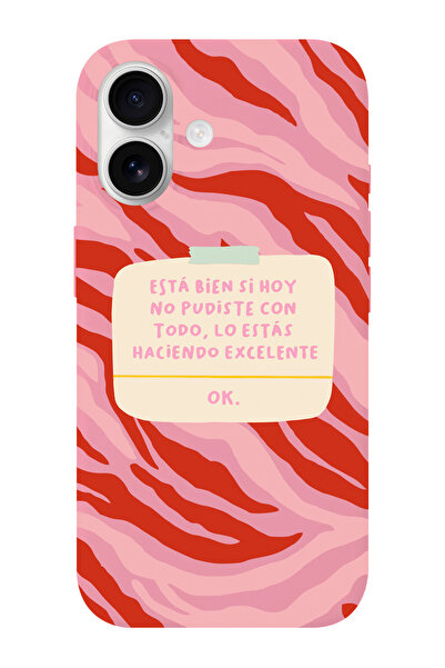 shoptocase حافظة هاتف آيفون 17 من الجلد المدبوغ من الداخل مع تصميم منقوش