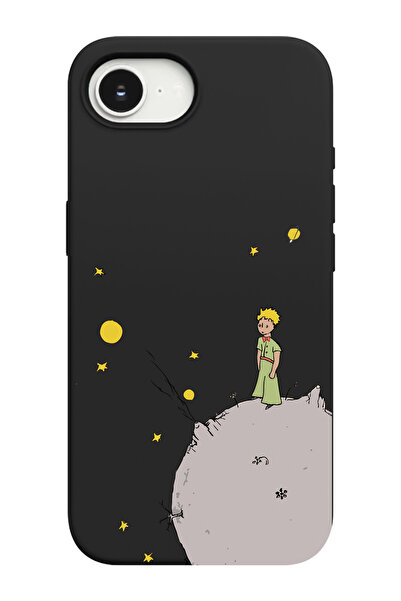 shoptocase حافظة هاتف متوافقة مع آيفون 16E بنمط الأمير الصغير-2 مصنوعة من الج...