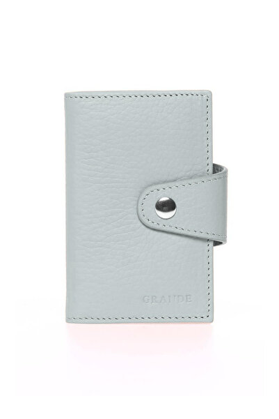 Grande Genuine Leather Card Holder Water Green 827