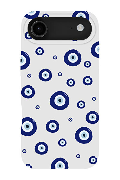 shoptocase حافظة هاتف متوافقة مع iPhone 17Air مزينة بخرزات على شكل عين الشر -...