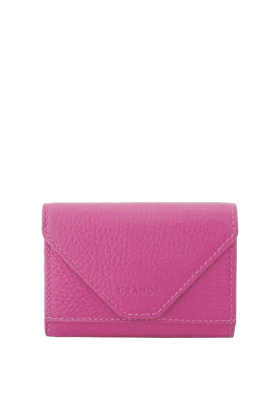 Grande Genuine Leather Card Holder Fuchsia 846