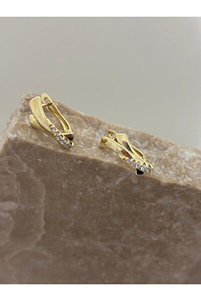XUPING JEWELRY Taş Detaylı Xupıng Çelik Küpe