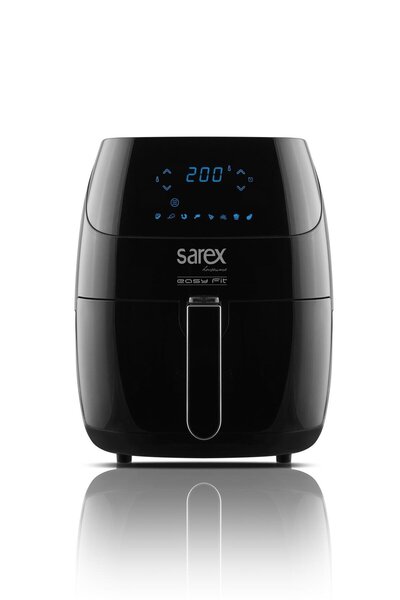 Allians Siyah Renkli 7000 Serisi Airfryer, Pratik ve Sağlıklı Pişirme Cihazı