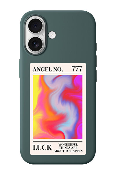 shoptocase حافظة هاتف آيفون 17 مانيفست لاك من الجلد السويدي المزخرف من الداخل